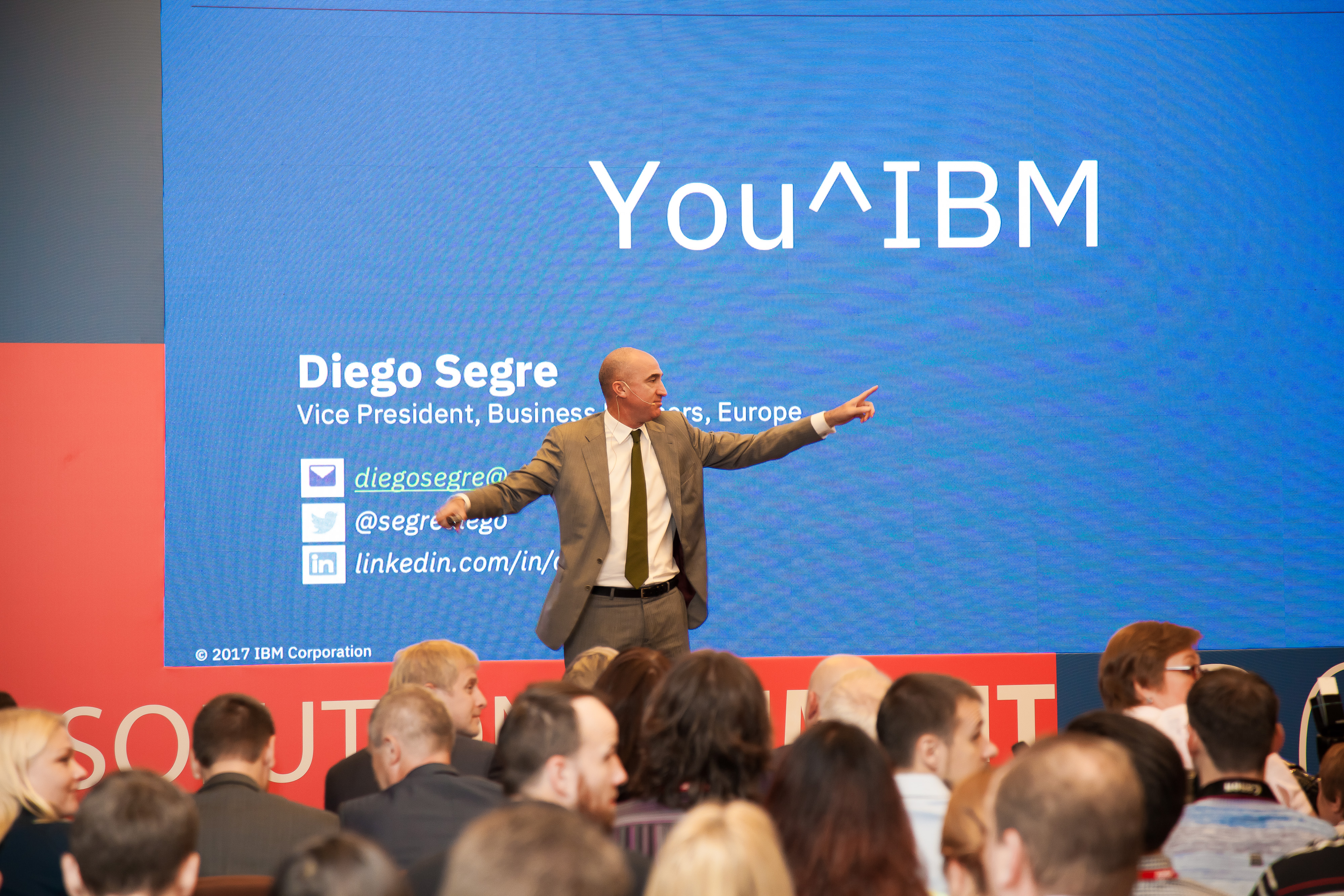 Диего Сегре, вице-президент и деловой партнер IBM Global